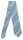 Krawatte Seide 146cm/8cm Schlips Binder gestreift blau grau