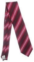 Krawatte Seide 146cm/8cm  gestreift beere Schlips Binder Tie