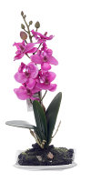 Künstliche Orchidee lila 20cm (1/12)